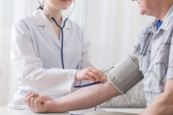 Measure blood pressure for high blood pressure
